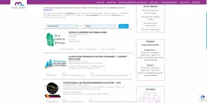 creation de site internet vitrine annuaire des pros, cc mont lozere