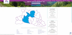 création d'une carte interactive, création d'un site vitrine