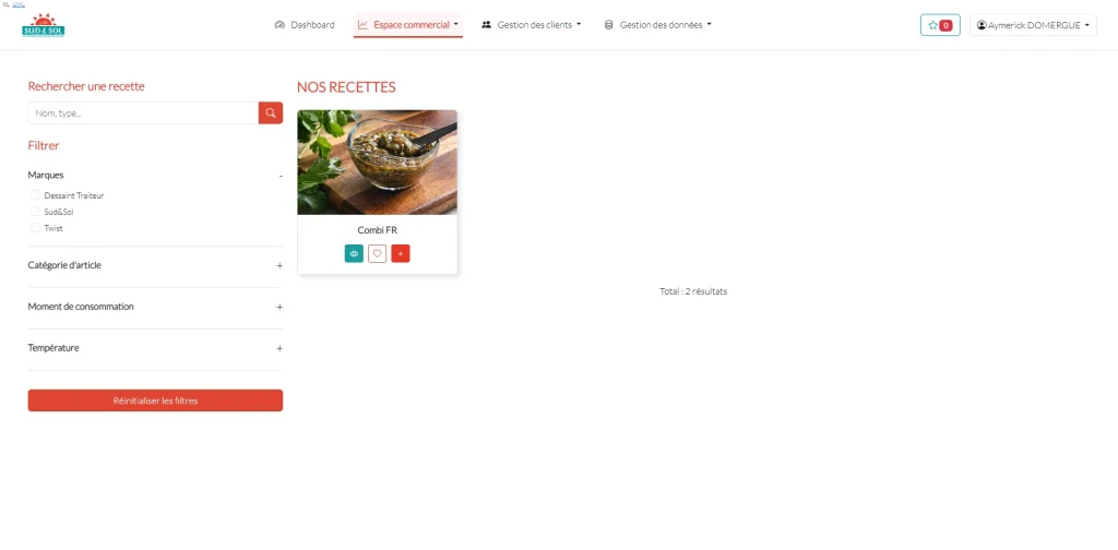 Listes des recettes CRM generateur de lead