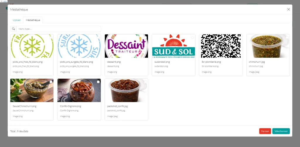 Mediatheque symfony php sur mesure selection media